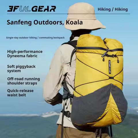 3F UL GEAR 20+5L Ultralight Backpack Waterproof Outdoor Camping Hiking Backpack Climbing Travel Spor