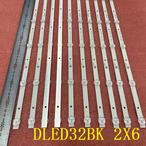 6LED(3V) LED backlight strip For Skyworth PPTV 32W4 32V4 320E66 JL.D32061330-296AS-M DLED32BK 2X6