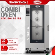 UNOX CHEFTOP MIND.MAPS 20 GN1/1 ONE Big XEVL-2011-E1RS (35kW) Italy Combi Oven Commercial Production Central Kitchen