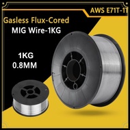 Gasless Stainless Steel MIG Wire E71T-GS - 1kg Flux Core for Self-Shielded Welding Machines
