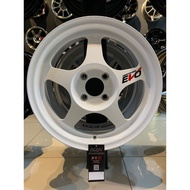 AOW REGAMASTER EVO NEW SPORT RIMS LIGHT WHEELS (FLOW FORMING) 15 INCH 4x100 ET41 - READY STOCK - MADE IN THAILAND