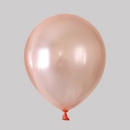 12吋氣球 珠光玫塊金 (100個裝/套) 1套