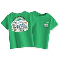 Unisex Summer Beach Series Boys and Girls T-Shirt with Enjoy The Moment Motif