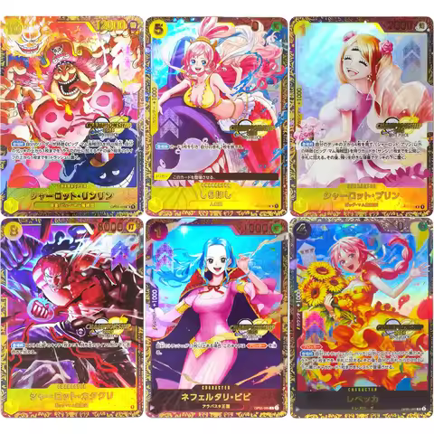 ONE PIECE Collection Cards TCG OPCG Rebecca harlotte Katakuri Shirahoshi JPN DIY High Quality Self M