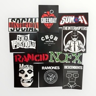 Punk Band Sticker (CBGB, Rancid, NOFX, Ramones, The Interrupters, Sum41, Greenday, Misfits, etc.)