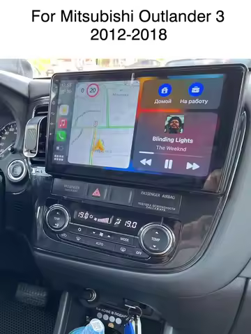 QLED Android15 Carplay Auto Car Radio For Mitsubishi Outlander 3 GF0W GG0W 2012-2018 Multimedia Play