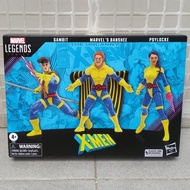 HASBRO MARVEL LEGENDS 3-PACK X-MEN GAMBIT BANSHEE PSYLOCKE XMEN 3PACK