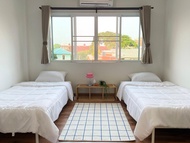 尼曼海明路的1臥室獨棟住宅 - 平方公尺/1間專用衛浴 (Ladybugg twin bed @Sirimangkalajarn soi 13/Nimman)