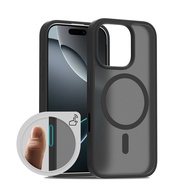 For iPhone 17 Pro Max Case 2-in-1 Button Design Magnetic Frosted Shockproof For iPhone 16 Pro Max 15
