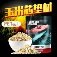 Nomoy Pet Corn Cob Reptile Substrate dry desert reptile substrate gecko bedding corncob bearded drag