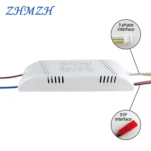 AC220V LED Driver LED Ceiling Lamp Three-stage Dimming Power Supply Lighting Transformer 2 Outputs 2