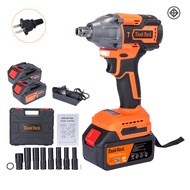 TASKTOOL ประแจไฟฟ้า 21v บล็อกแบตเตอรี่ บล็อกแบตไร้สาย Brushless Cordless Electric Wrench แบต Li-ion 
