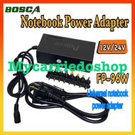 BOSCA Notebook Power Adapter laptop charger Multifuction 8in1 96W 12V-24V Charger Power Adapter