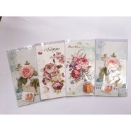 TT32024 - Wholesale 10 beautiful embossed flower gift cards