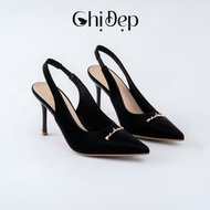 Uyen oliver shoes with 8-inch closed-toe letters, velvet high heels with 8-inch letters, code U83