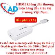 60m wireless HDMI device for TV Box, camera, PC, laptop and projector.