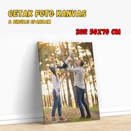 20R Canvas Photo Print 50x70 CM With Stretcher Wooden Frame