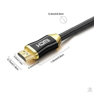 ۩✸✔3D 4K 8K HD UHD HDMI Cable v2.0/ v2.1 Gold Plate Head 1.5 /3/ 5 /10 /15 Meter