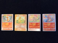 新淨正版Pokemon Card PTCG  寵物小精靈卡初代 小火龍 ヒトカゲ Charmander