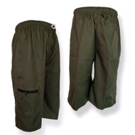 MEN'S SHORTS CARGO CASUAL PANTS ADULT MEN'S PANTS/ 7/8