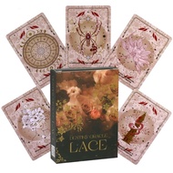 10.3 * 7.3cm Destiny Lace Oracle Card English Board Game Card Game The Destiny Oracle Straw