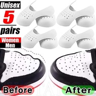 1/2/3/5 Pairs Anti-Crease Shoe Toe Supporter - EVA Toe Cap Protector - Lightweight Shoes Bracket - S