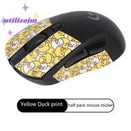 [utilizojmS] Soft Comfortable Anti-skid Stickers For Mouse Lizard Skin Sweat Absorbent Sticker Compatible With Logitech G403 G603 G703 Mouse new