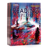 6 ชิ้น/เซ็ต National Geographic English Reading Textbook Reading Explore Third Edition Novel English