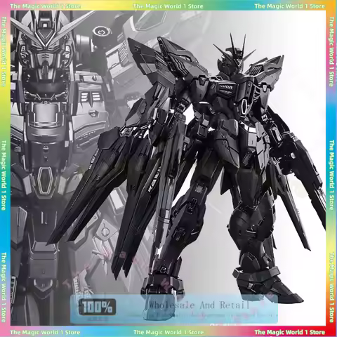 In Stock PIANXIN Model MG 1/100 MGEX Strike Freedom Model Kit Midnight Coating Assembly Action Figur