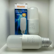 WISELITE LED 10W Bulb E27 T37 6500K/4000K/300K 900lm STICK BULB