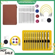 Tunisian Crochet Hook Set with Cable Aluminium Interchangeable Crochet Hook Set Crochet Hook 26 Pcs 