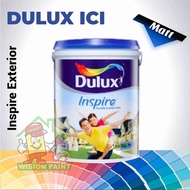 🔥READY STOCK🔥 18L ICI DULUX Inspire Exterior Durable Paint Weathershield Weather Shield Cat Dinding 