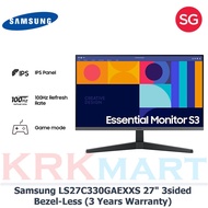 Samsung LS27C330GAEXXS 27" 3sided Bezel-Less (3 Years Warranty)