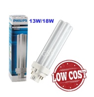 [Bundle of 4] Philips Master PL-C / PLC 4 Pin 4P 13W 18W Light Tube 827 830 840 865