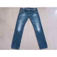 DIESEL THANAZ 8B9 MADE IN TUNISIA Real Waist Measurement 38 Length From 42.5 Leg Ends 7.5 Crotch 10.