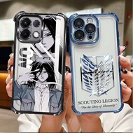 Anime Attack on Titan Cover For Samsung Galalxy A14 A23 A55 A54 A35 A25 A30 A20 Note 20 Ultra S22 S2