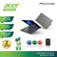 ACER SWIFT GO 16 AI SFG16-I71-75TW (CU X7 358H/32GB D5(OB)/1TB G4/ARC/16" WQXGA OLED/W11H/HOME24/2YW