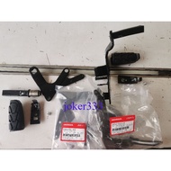 rs150 footrest front footrest depan