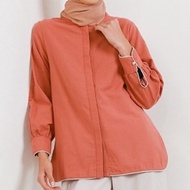 Atasan Blouse Iriati Teracota