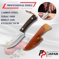 【HARGA BORONG】🔥 PISAU JEPUN VIRAL ✔ Free Sarung Pisau daging Tebal:3.0MM ✔ Pisau lapah pisau dapur v