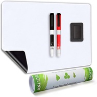 ANLIOTE Whiteboard Magnetic White Board Sheet A3+ for Fridge, Easy to Write and Wipe Dry Erase Magne