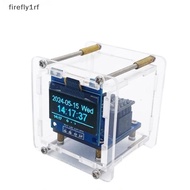 [Y1RF] 1 Set WIFI Digital Clock ESP8266 Mini Weather Clock DIY Soldering Kit Electronic Multifunctio