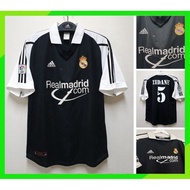 S-XXL    "Retro" 2001 2002 Real Madrid Away 01 02 Men's Football Jersey