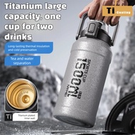 Insulated Tumbler Malaysia | 316 Stainless Steel Large Capacity Water Bottle 1000/1500/2000ml | Ice 