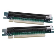 90/180 Degree PCI Express 16X Male to Female PCIE Riser Card PCI-E X16 to X16 Slot Protect Tool Adap