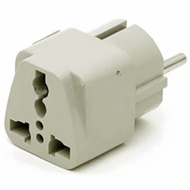 Over Plug Adapter 3 to 2 Universal Travel Adapter 3 pin plug 2 pin socket 3 pin socket