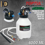 TOPTUL Pneumatic Fluid Extractor & Dispenser With ATF Adapter / Fluid Extractor & Dispenser For Auto