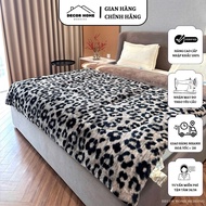 3D Floral Printed Rabbit Fur Blanket, soft and warm material, rabbit fur blanket size 2mx2m3, weight