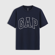 Gap | เสื้อยืดแขนสั้นพิมพ์ลายคอตตอนดีไซน์สปริง