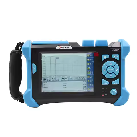 Fiber Breakpoint Tester Fiber Cable Tester OTDR TR600Power Meter Tester 1310/1550+1625nm 32/30/28dB 